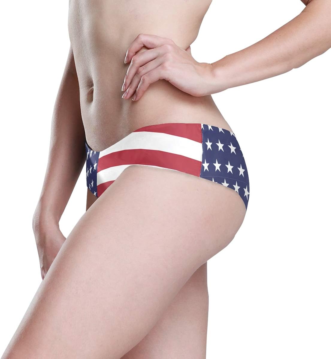 Patriotic USA American Flag Stripes and Stars Women's