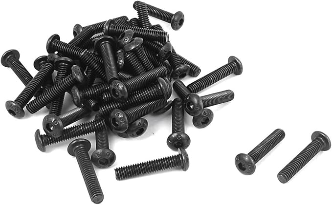 Schroeven Zwart Verzinkt 4x40 mm Kopen? Zwarte Torx Schroeven