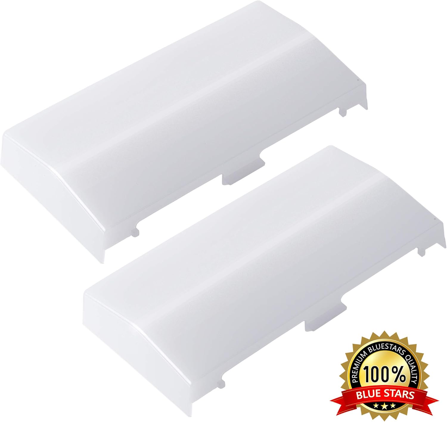 89108000 Bathroom Vent Fan Light Lens Cover for Broan Nutone - Fits 763RLN 769RF VF705RCN VF707RCN 770F - Replacement Part by BlueStars - PACK OF 2