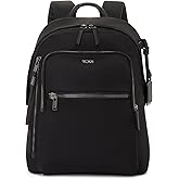 TUMI - Voyageur Halsey Backpack - Travel Backpack - For Business, Fashion, Commute - Holds Up to 14" Screens - Black & Gunmetal