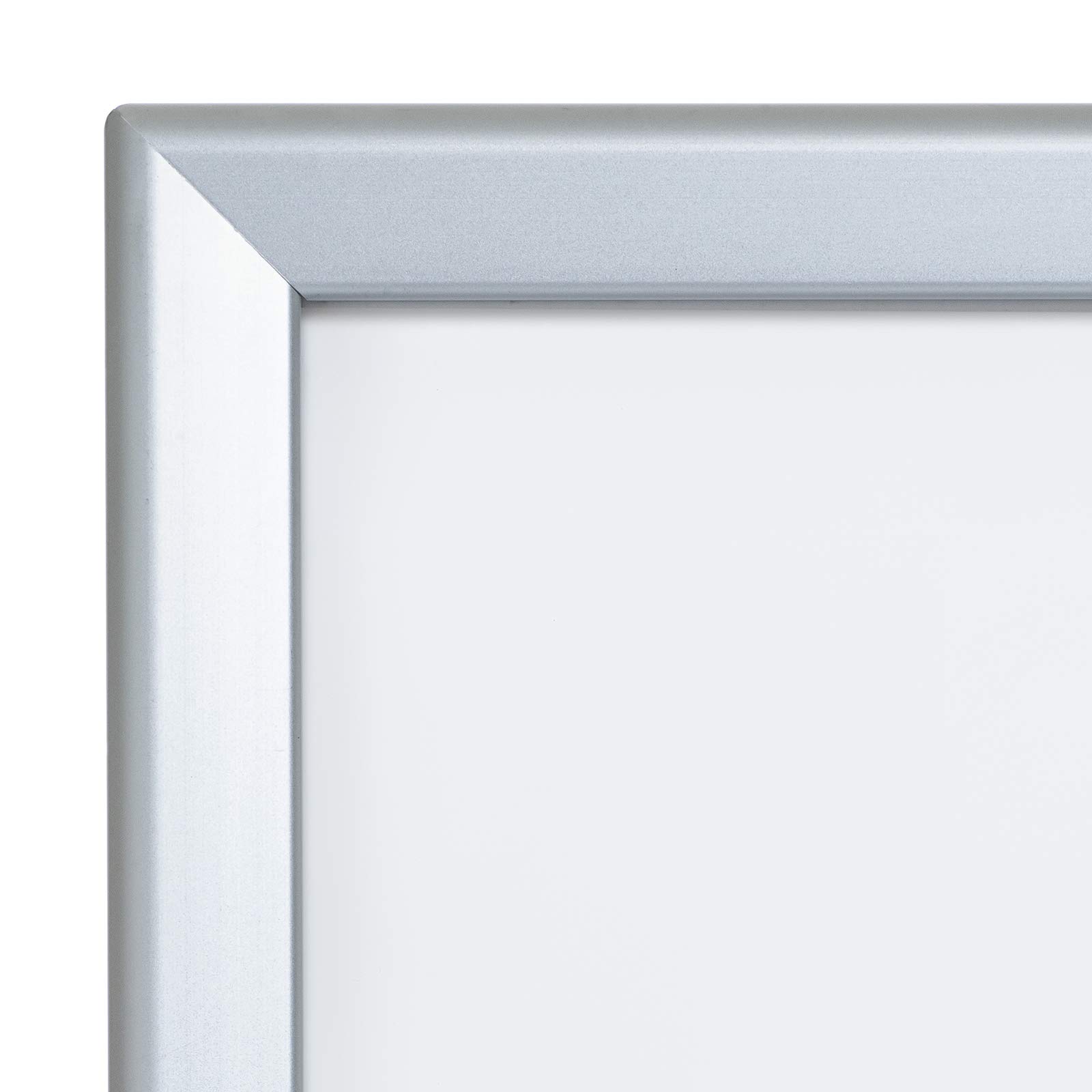 SnapeZo Movie Poster Frame 27x40 Inches, Silver 1.25" Aluminum Profile
