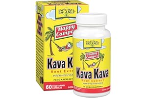 Natural Balance Kava Kava Root Extract , 60 Vegetarian Capsules