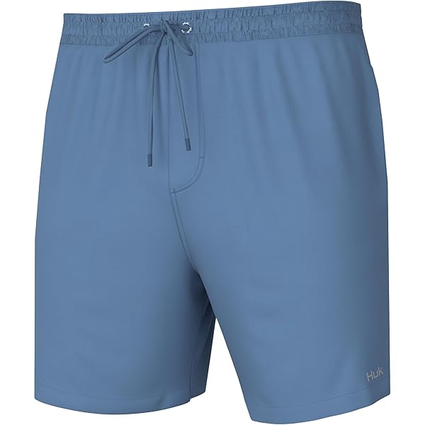 HUK Men's A1A Quick-Dry Performance Fishing Shorts - UPF 30+ Sun Protection, Stretch Fabric