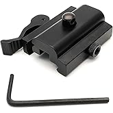 BVGD QD Quick Detach Bipod Sling Stud to 20mm Rail Adapter for Picatinny Weaver Rails Mount Accessories