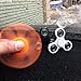 Fidget Spinner Toy Stress Reducer Good for ADHD EDC Hand Killing Time (ORANGE)