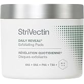 StriVectin Daily Reveal Exfoliating Face Pads, Remove Dead Skin, 60 Count | Face exfoliating treatment pads, polish away dead skin for smooth and soft skin, improve skin texture, daily skincare routine