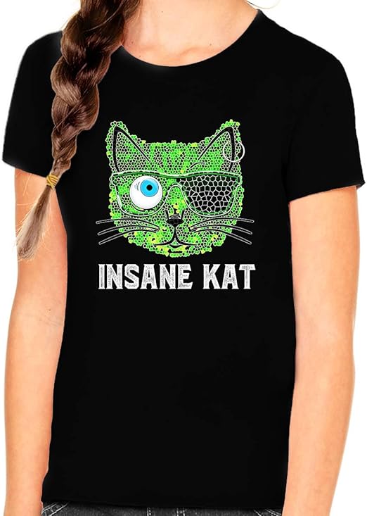 Crazy Cat Shirt Cute Cat Shirts for Girls Cat Gifts for
