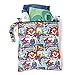 Bumkins Waterproof Wet Bag, Washable, Reusable for Travel, Beach, Pool, Stroller, Diapers, Dirty Gym Clothes, Wet Swimsuits, Toiletries, 12x14 – DC Comics Superman