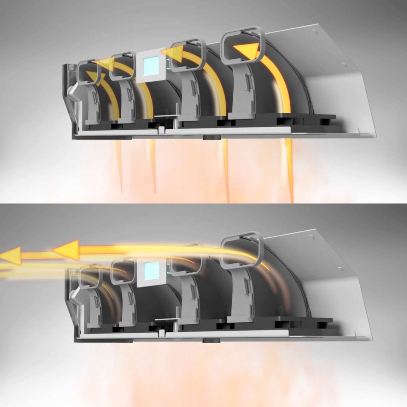 Livington SmartAir - 2x Heizkörperventilator - Heizungsventilator zur besseren Wärmeverteilung, Heizleistung erhöhen & Heizkosten senken - Heizkörperverstärker als Energiesparlösung, Warmluftverteiler 6