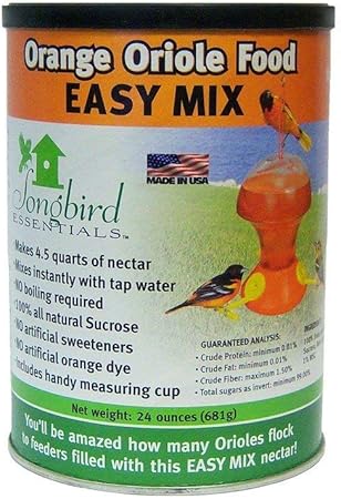 Amazon Com Songbird Essentials Se645 24 Oz Oriole Nectar Set Of