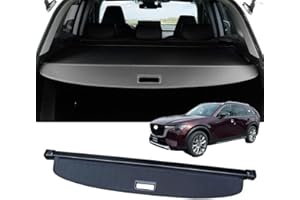 Housse de coffre arrière rétractable pour Mazda CX-90 CX90 2024 2025 – Protection de coffre rétractable – Plateau de rangemen
