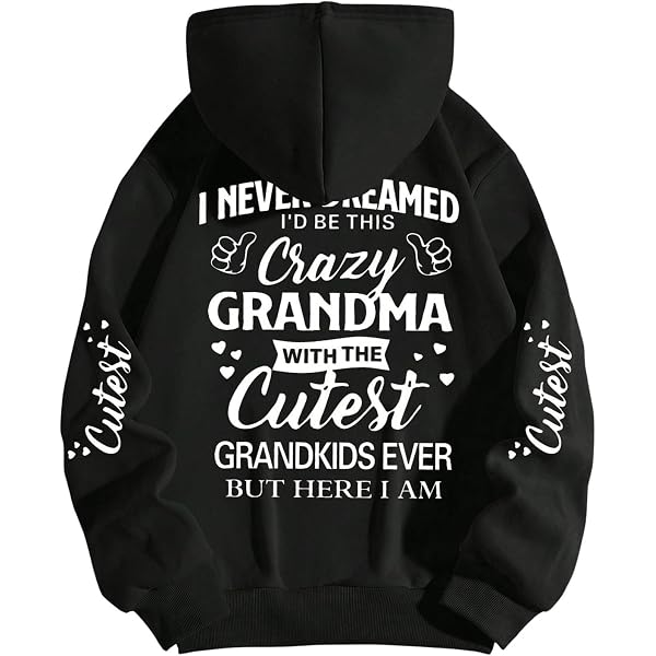 SweatyRocks Men's Casual Letter Graphic Hoodie - Long Sleeve Pullover Drawstring Sweatshirt