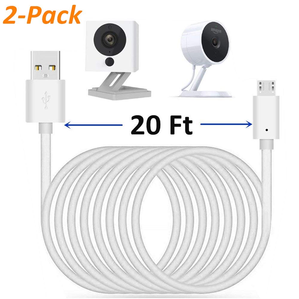 Electronics Security & Surveillance 10FT 2Pack USB Power Extension