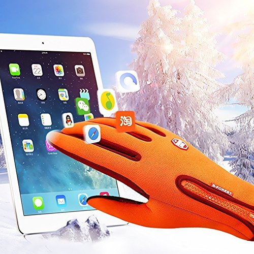 Shuohu Winter Windproof Cycling Gloves, Outdoor Sports Biking Fishing Skiing Screen Touch Gloves - 4 sizes - Thumbnail 3