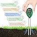 COLIBYOU Soil Meter, 3-in-1 Soil Tester Kit Moisture Soil Meter with Light, PH & Acidity Meter Gardening Tools for Plant, Lawn, Farm, Indoor/Outdoors to Use, Easy Read Indicator (No Battery needed)