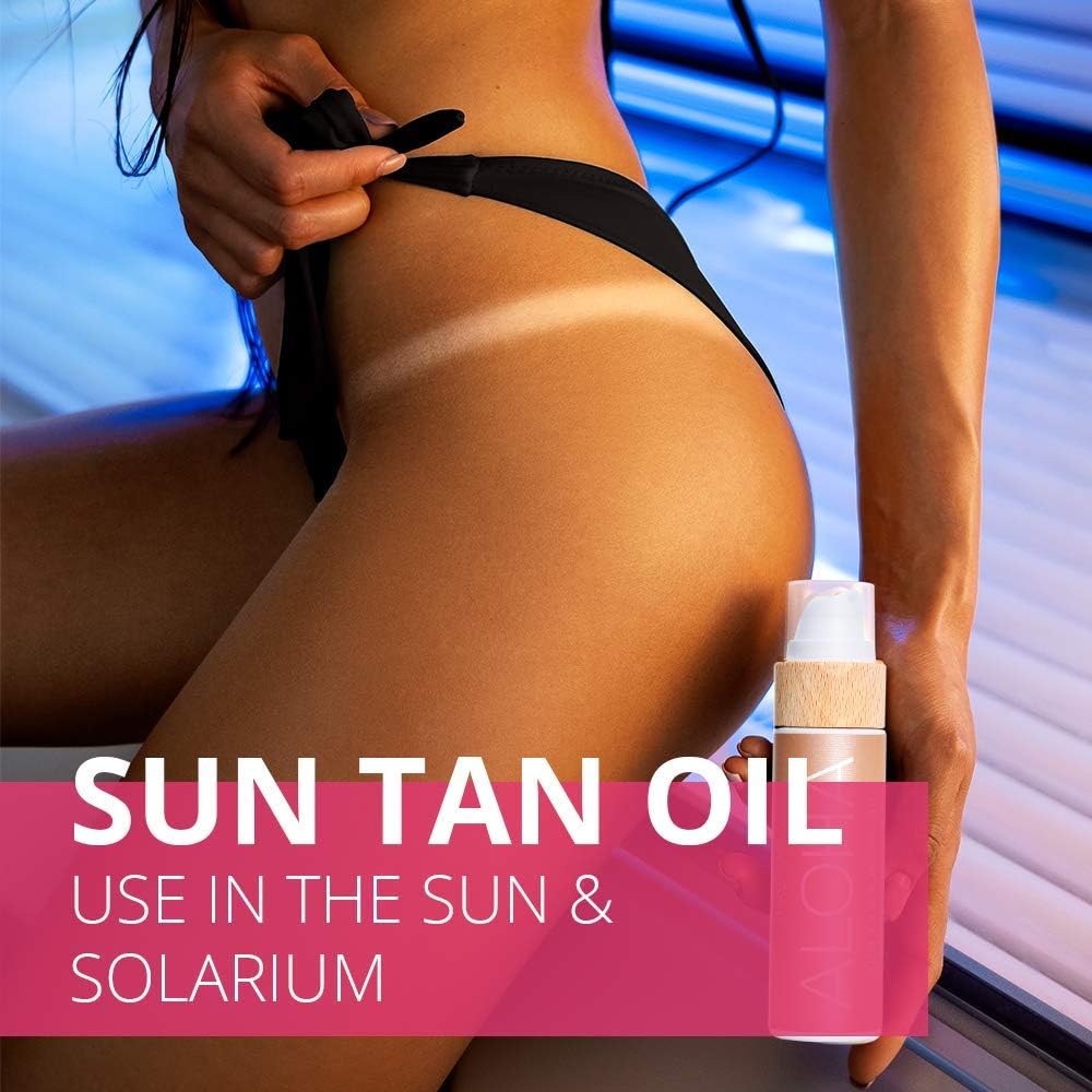 COCOSOLIS Aloha Tanning Accelerator with Vitamin E, Cocoa Butter - Organic Tanning Oil & Body Lotion with 6 Precious Oils (110) - Image 4
