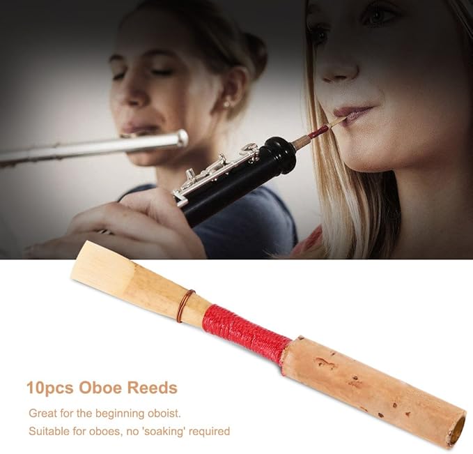 Asixx Caña Oboe, Oboe Reed, 10 Unids Cañas de Oboe, con Caja ...