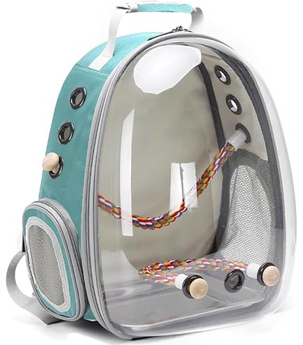 Bird Travel Cage Gazechimp Bird Carrier Bag Carry Bag Travel Bag Portable Outdoor Crossbody Shoulder Bag For Budgerigars Parakeets Budgies Small Parrots Light Coffee Budgie Cage