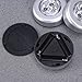 ledmomo 6pcs Stick-On LED Push Light Battery Powered 3-LED Night Lamp for Closets, Cabinets, Counters (White Light)