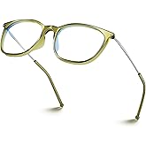 VISOONE Light Weight Slip Resistant Blue Light Blocking Computer Glasses with Anti Glare UV400 for Man Women GAEL