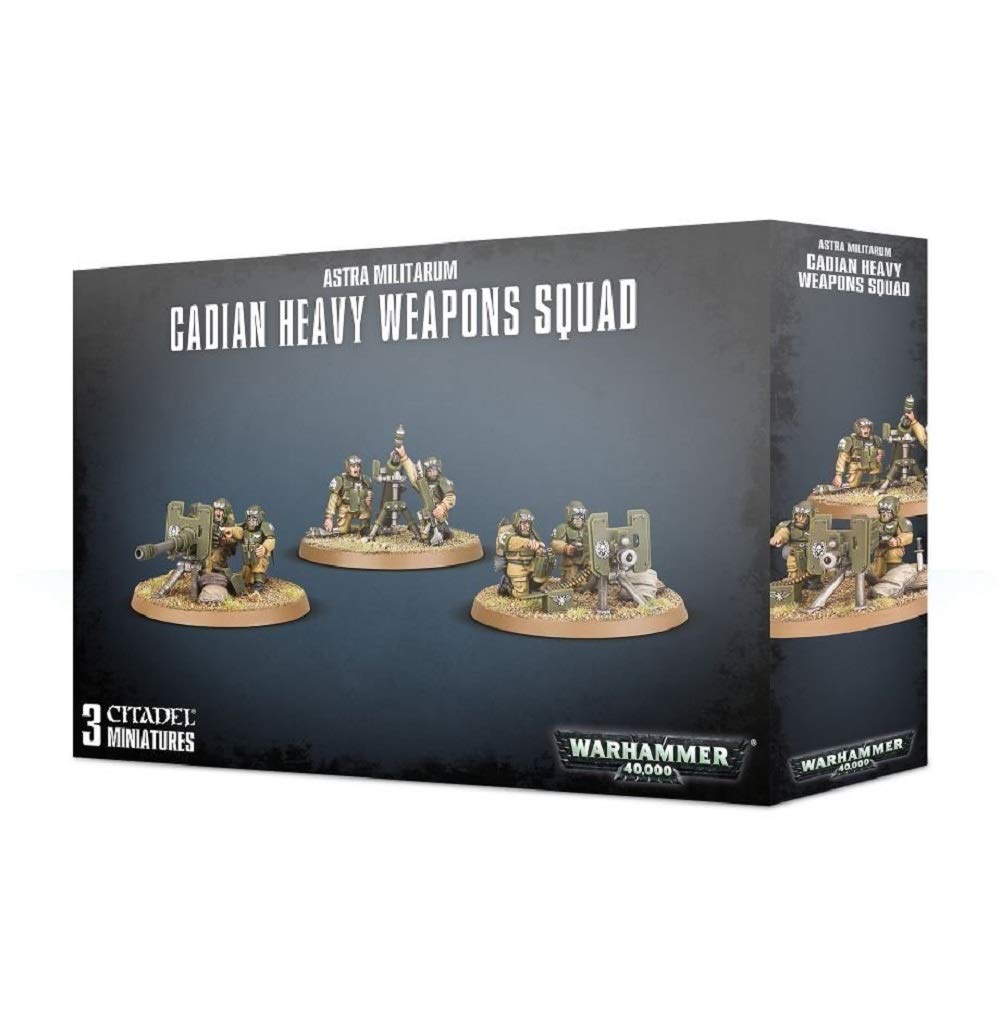Cadian Heavy Weapions Squad - Warhammer 40,000