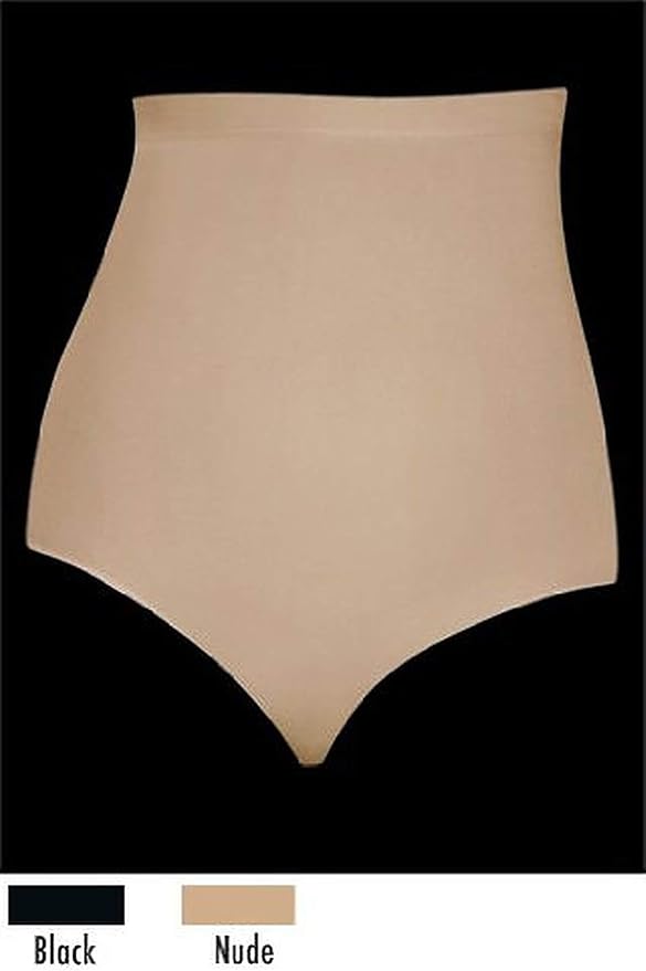 Bali Bodywear Firm Control HighWaist Brief Shaper, Medium, Black at