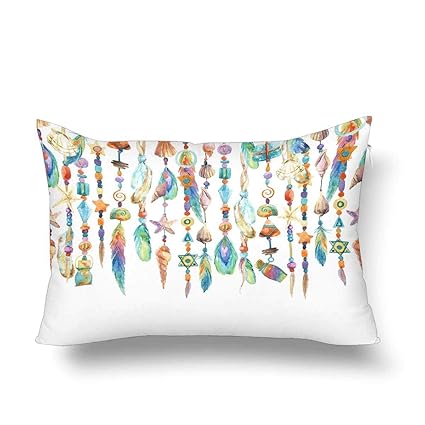 Amazon Com Zngsan Watercolor Jewellery Sea Shells Beads Feathers