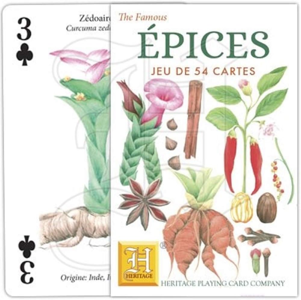 Spices Playing Cards Toys & Games