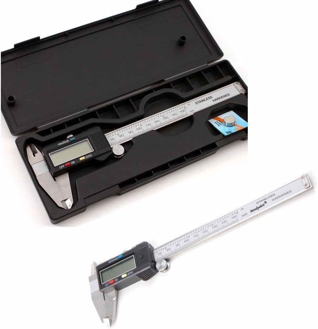 Drillpro 150mm / 6" Digital Vernier Caliper with LCD Display