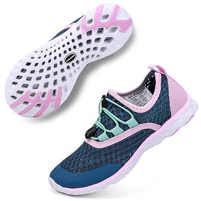 Sport Running Shoes Girls Kids Summer Walking Sneakers For Water Sport Kayaking Navypink 13 M Us Little Kid