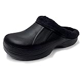 Amoji Winter Fur Lined Garden Shoes Waterpoof