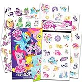 My Little Pony Stickers and Tattoos ~ Twilight Sparkle, Rainbow Dash, Fluttershy, Pinkie Pie, Applejack, Rarity, Spike the Dragon, Princess Celestia, and Princess Luna!
