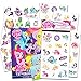My Little Pony Stickers and Tattoos ~ Twilight Sparkle, Rainbow Dash, Fluttershy, Pinkie Pie, Applejack, Rarity, Spike the Dragon, Princess Celestia, and Princess Luna!