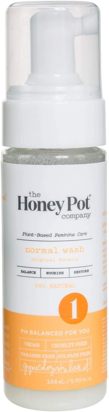 The Honey Pot Feminine Wash, Normal, 5.69 Fl Oz