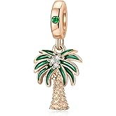 JIAYIQI 925 Sterling Silver Charms for Bracelets and Necklaces Mermaid Coffee USA Flag Christian Devil's Eye Charms Beads Jewelry for Women