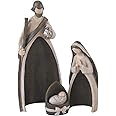 The Nativity Store - Nesting Nativity Set - Holy Family Silent Night - Manger Scene - Chistmas Decorations - Indoor Holiday Decor (3 PC set)