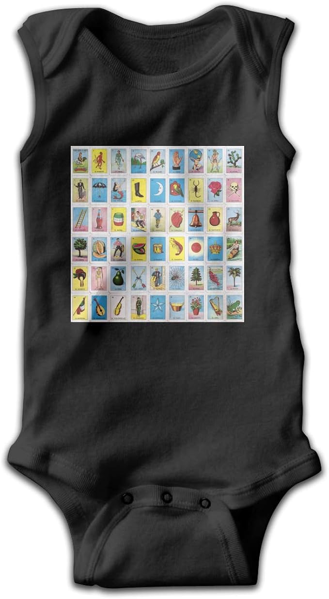 loteria baby onesie