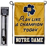 Irish Play Like A Champion Today Garden Flag and Pole Stand Holder