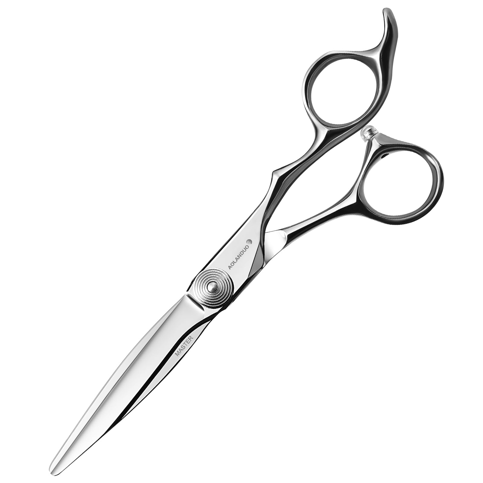 AOLANDUO 6-Inch Professional Hairdressing Scissors – Japanese VG10 Steel, True Convex Edge, CNC Precision Grind, Lightweight Ergonomic Offset Handle – Salon Shears for Fine Hair & Precision Cutting