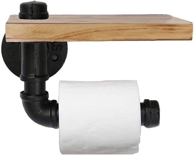 Heating Pads Toilettenpapierhalter Rustikale Schwimmende Regale