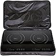 True Induction TI-2C Portable UL1026 Certified, 23in Dual Induction Cooktop 1750W Glass-Ceramic Top, FREE TRAVEL BAG & 2 FREE SILICONE MATS