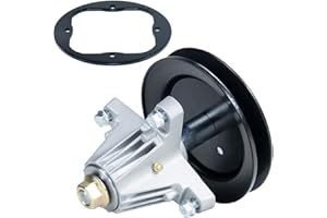 POSFLAG 918-04822A Spindle Assembly with Spindle Reinforcement Ring Replaces 918-04822B Spindle, MTD 91804822B Spindle Assembly, 918 04822A, 918-04822, 918-04889A for Craftsman LT2000 LT1500 Tractors