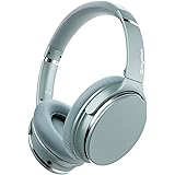 Srhythm NC25 Active Noise Cancelling Headphones Bluetooth 5.0, ANC Stereo Headset Over-Ear with Hi-Fi,Mic,50H Playtime,Voice 