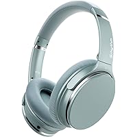 Srhythm NC25 Wireless Headphones Bluetooth 5.3, Lightweight Noise Cancelling Headset Over-Ear with Low Latency,Game Mode