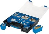 Draper 25922 15 Compartment Organiser Box Blue Storage Case Tools Parts view 1