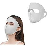 UPF 50+ Sun Protection Face Mask for Women Ice Silk Breathable UV Face Shield Mask Cover for Cycling Hiking Outdoor Sports