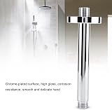 Hyuduo G 1/2" Stainless Steel Ceiling Mount Shower Arm Extender Pipe 20cm Chrome view 8
