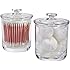 STORi 15-ounce Premium Quality Clear Plastic Apothecary Jar | 2 Pack