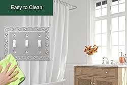 OKAWYC Triple Toggle Light Switch Cover NovaBloom