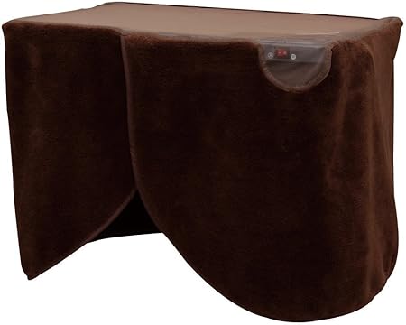 Amazon アイリスオーヤマ デスクヒーター ブラウン Deh 45 T アイリスオーヤマ Iris Ohyama 電気毛布 ひざ掛け 通販